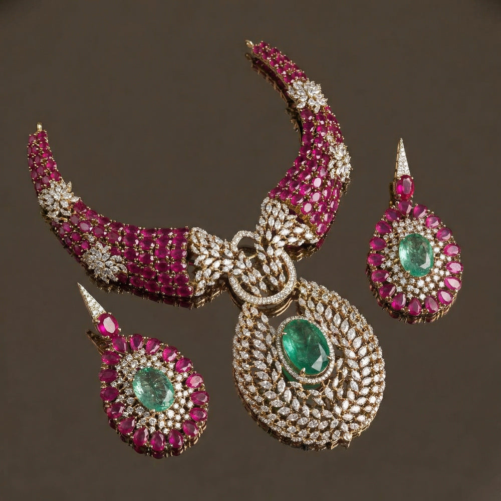 Pandora Necklace Set – artisan Indian jewelry by Ozel