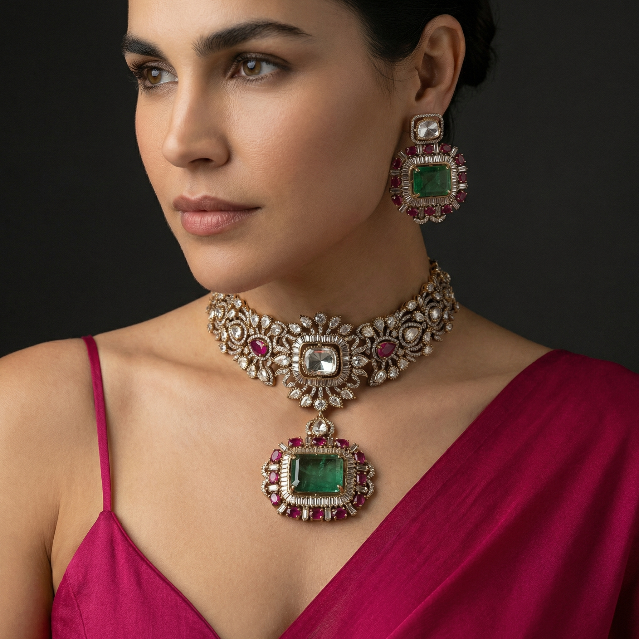 Strata Choker Necklace