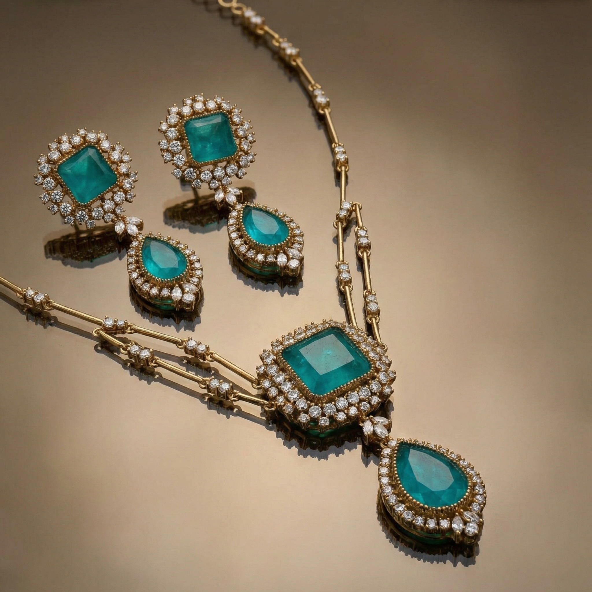 Koana Blue Necklace Set