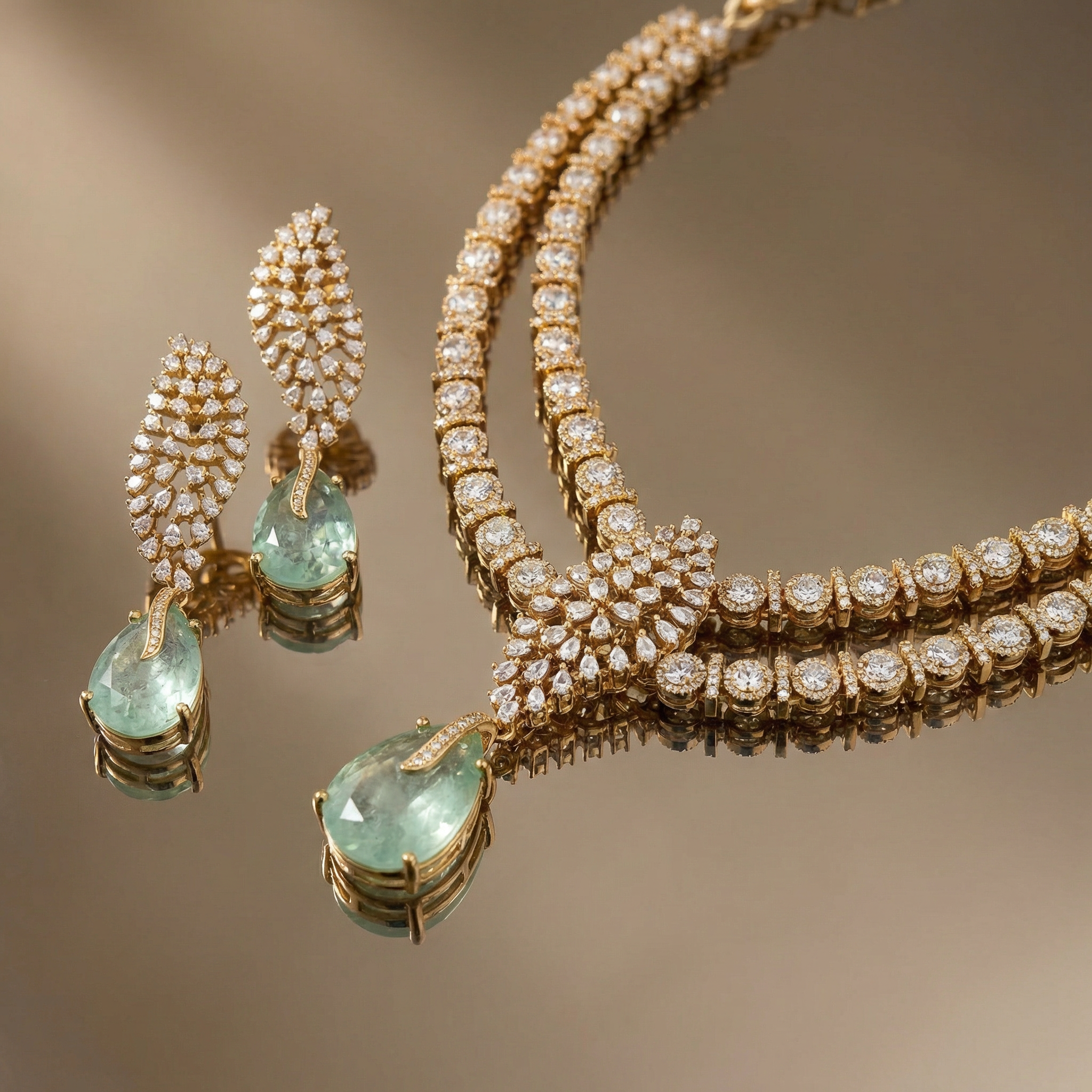 Noorina Pendant Necklace Set