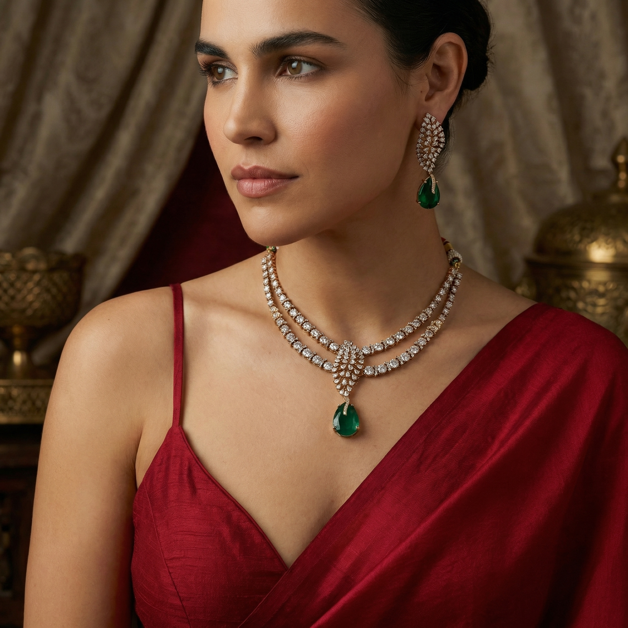 Noorina Pendant Necklace Set