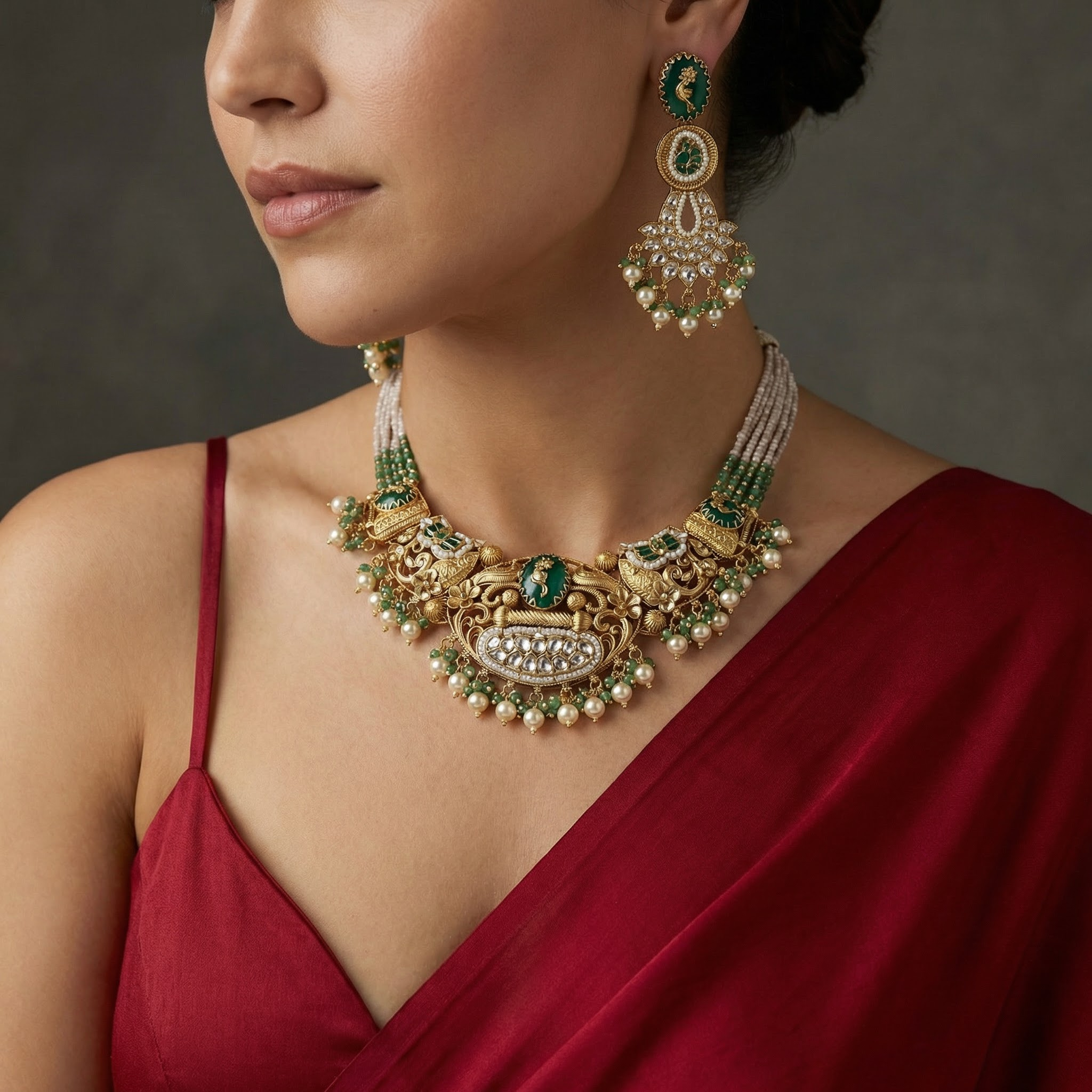 Dakshin Heritage Necklace Set