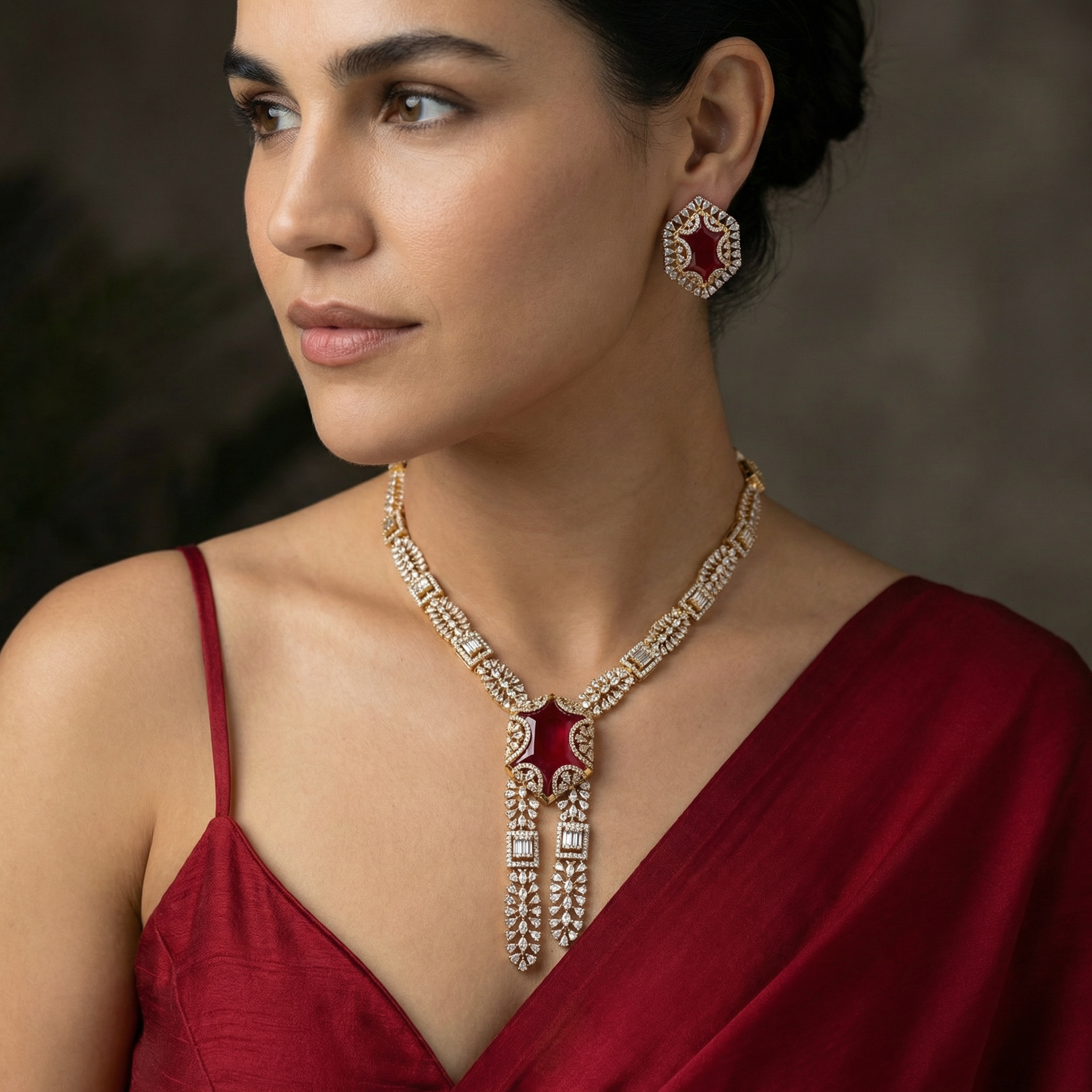 Sverve Modern Necklace Set