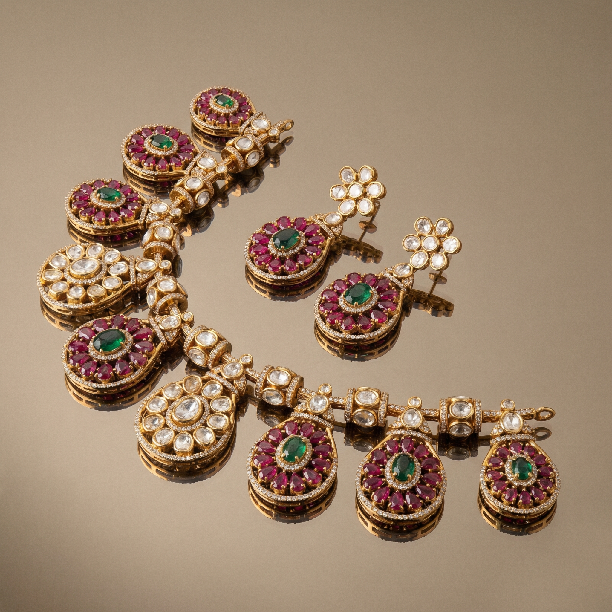 Riwaayat Kundan Necklace Set