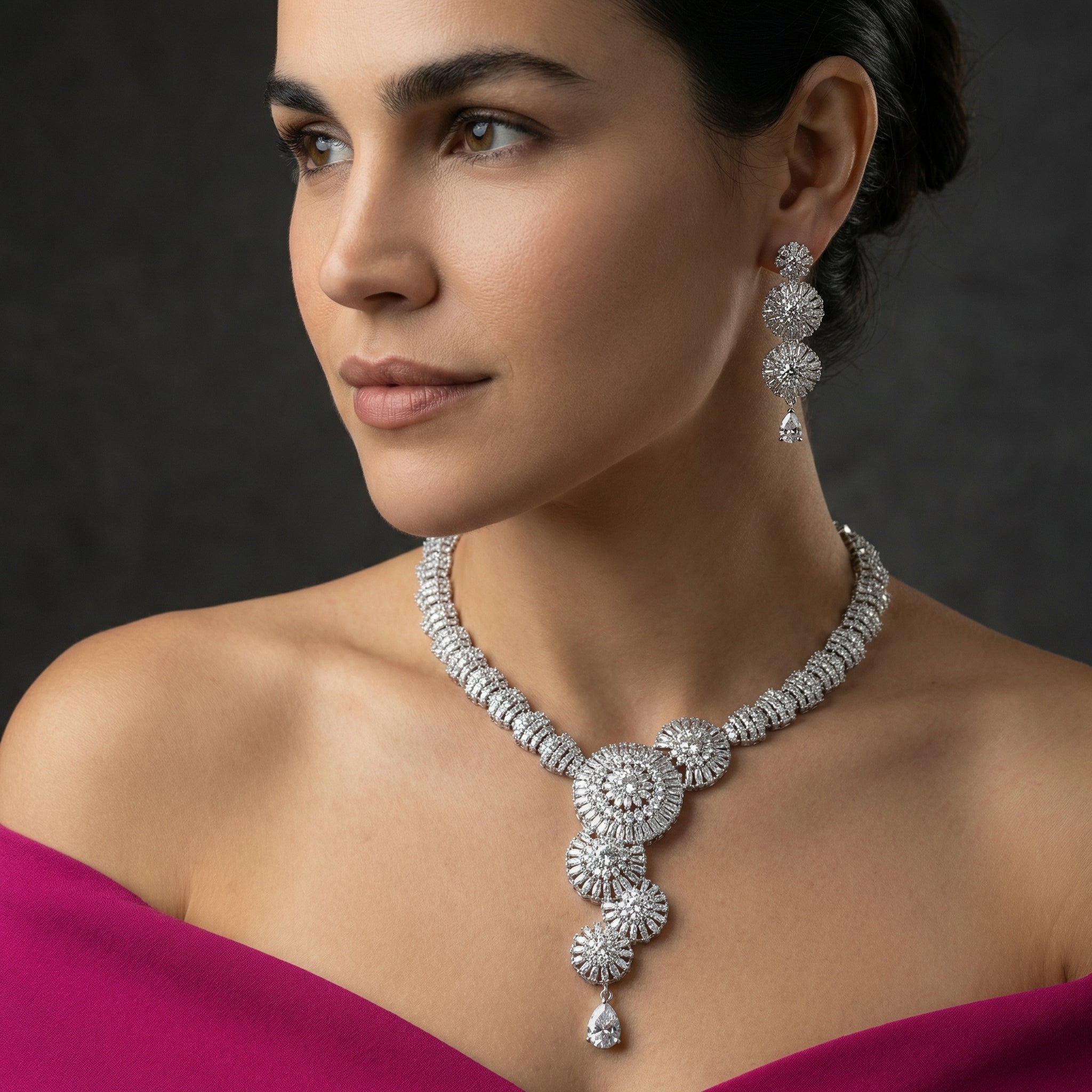 Sunburst AD Necklace Set