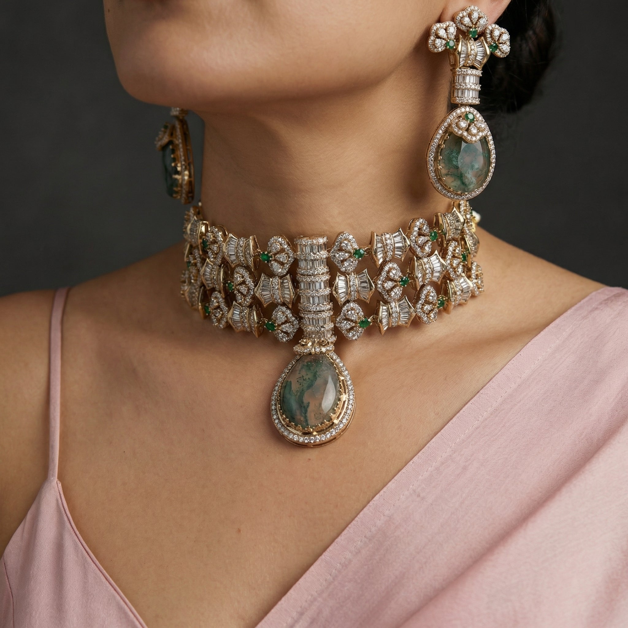 Mehrunisa Royale Collar Choker Set