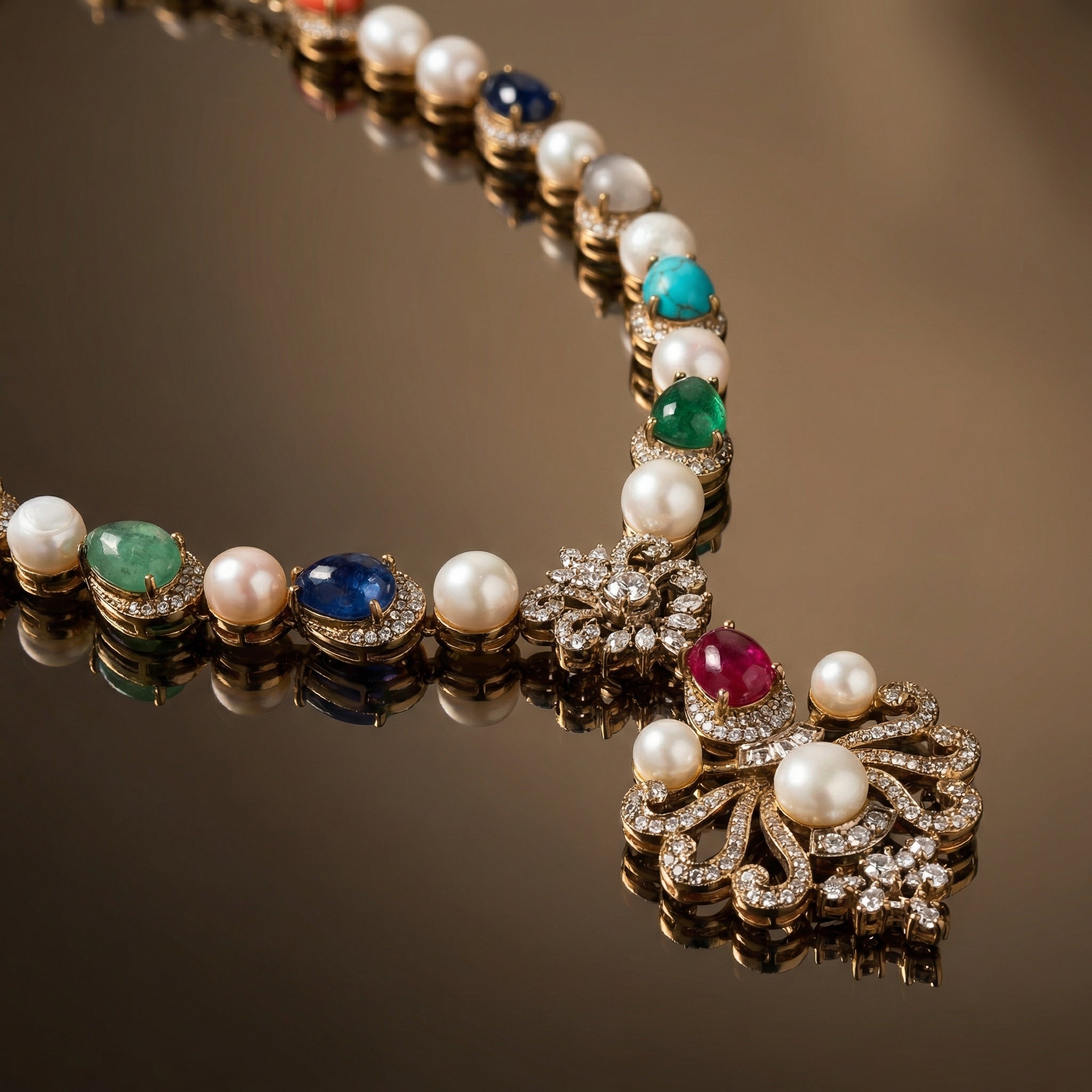 Jewel Medley Necklace Set