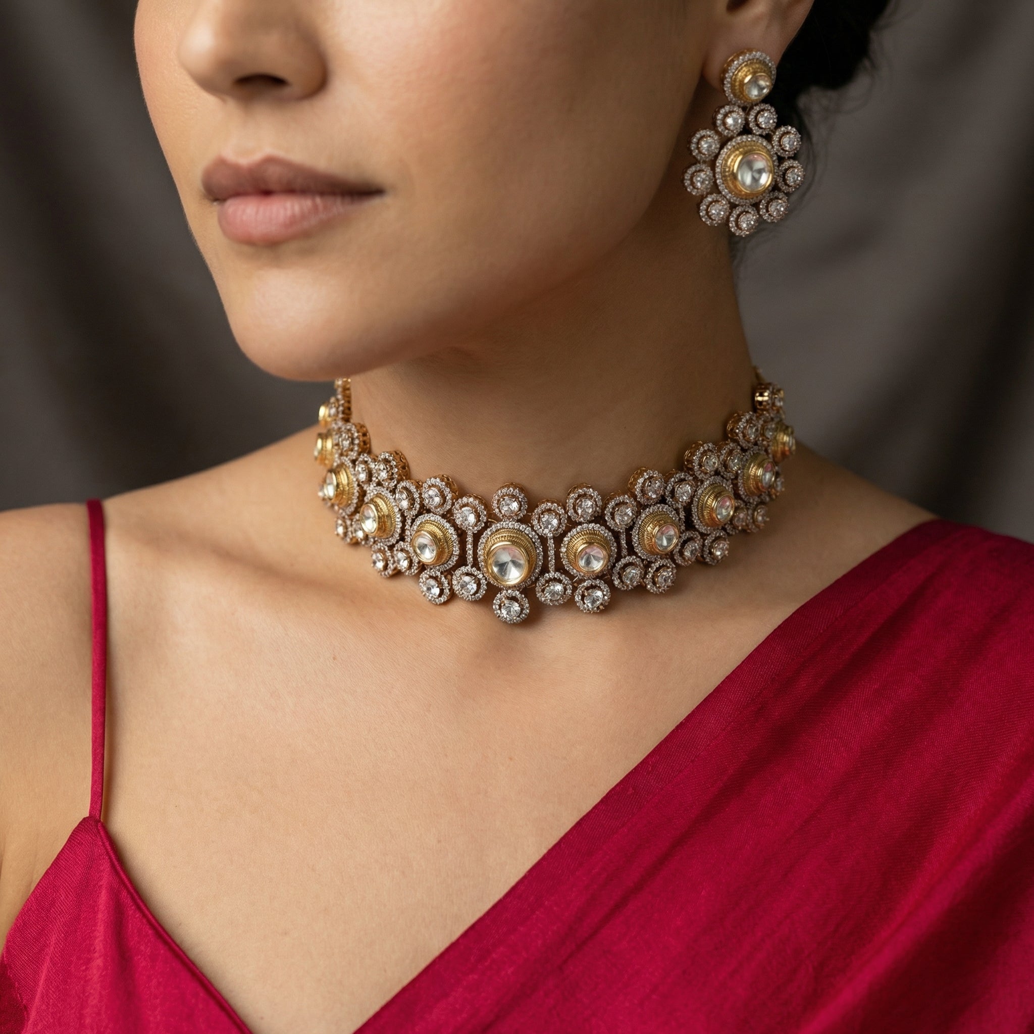 Rajwada Classic Polki Choker