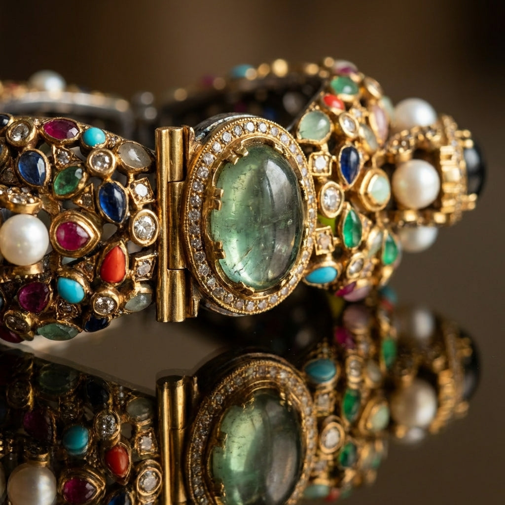 Alaya Statement Cuff Bangle