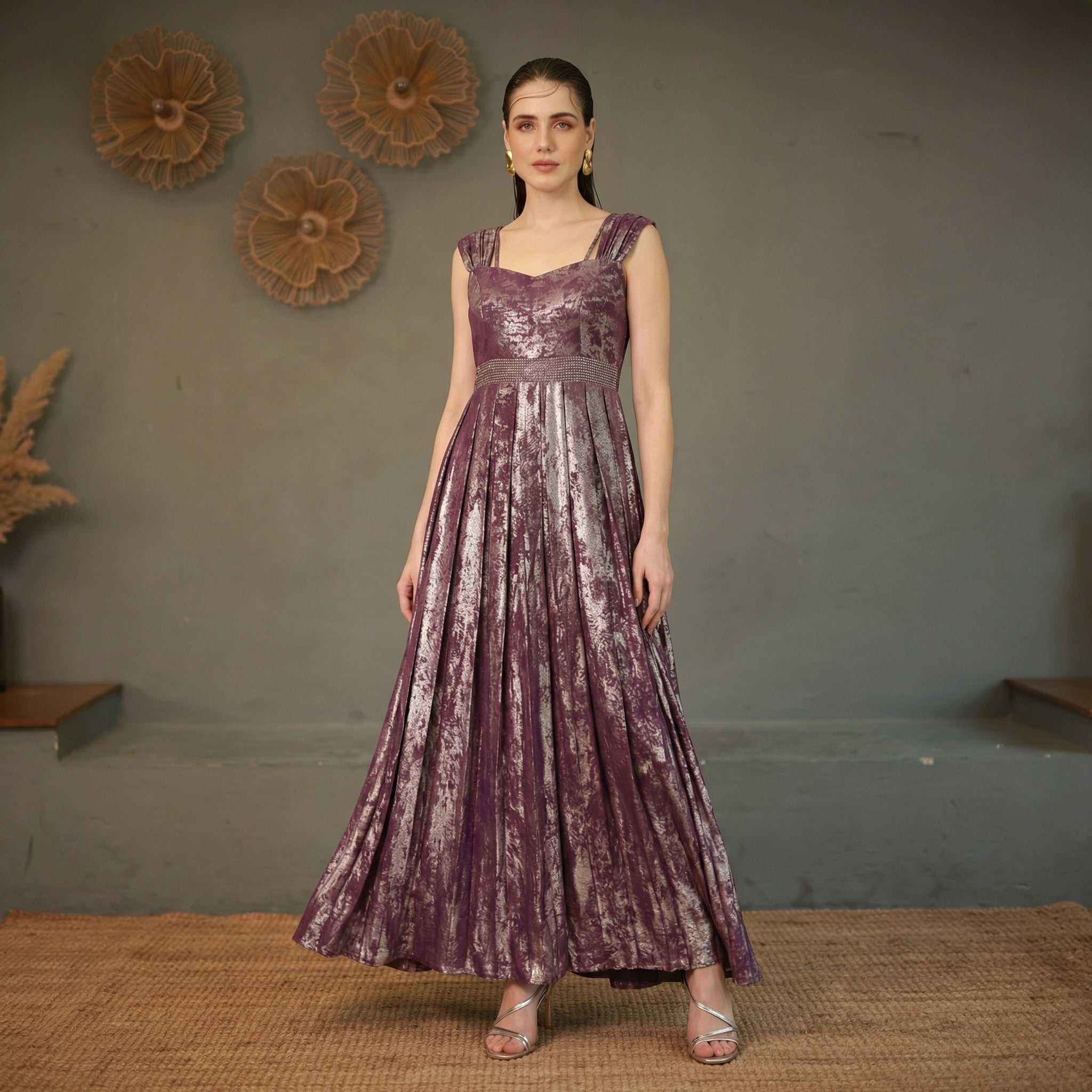 Purple shimmer gown (Sale)