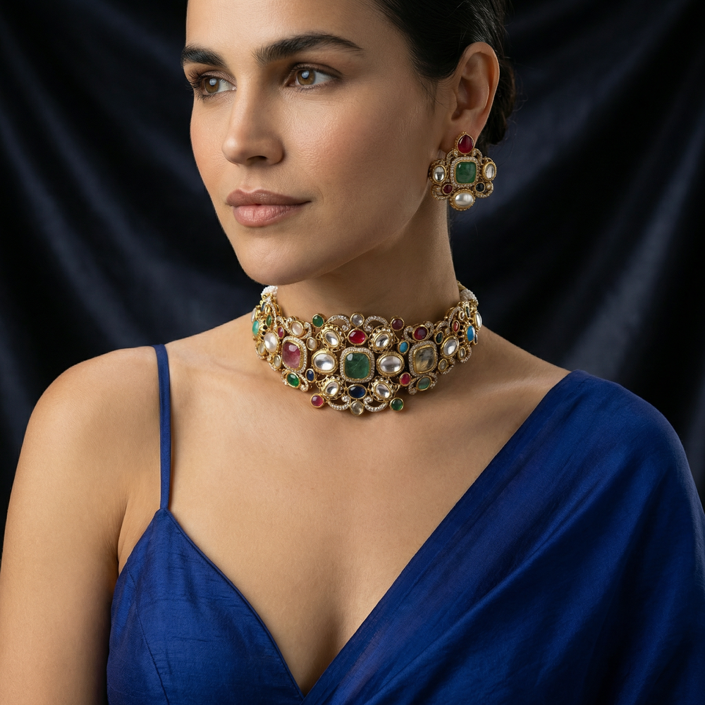 Navarosa Regal Choker Set – regal court inspired choker by Ozel