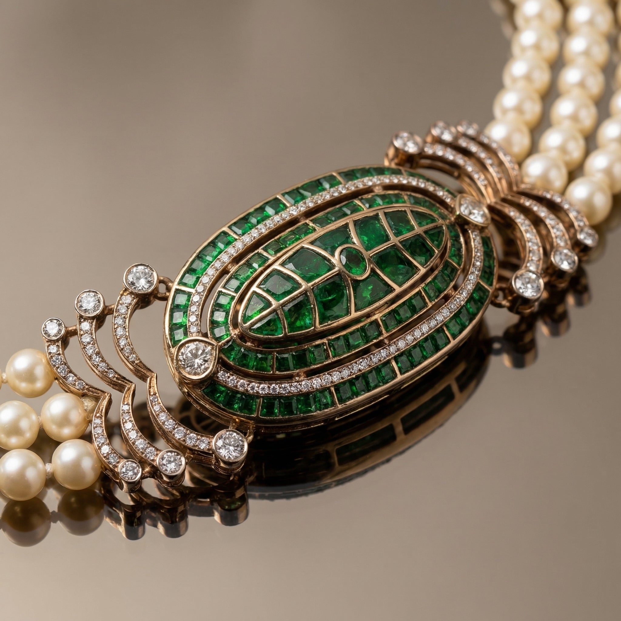 Amanat Heritage Choker Set – Ozel artisan bridal jewelry