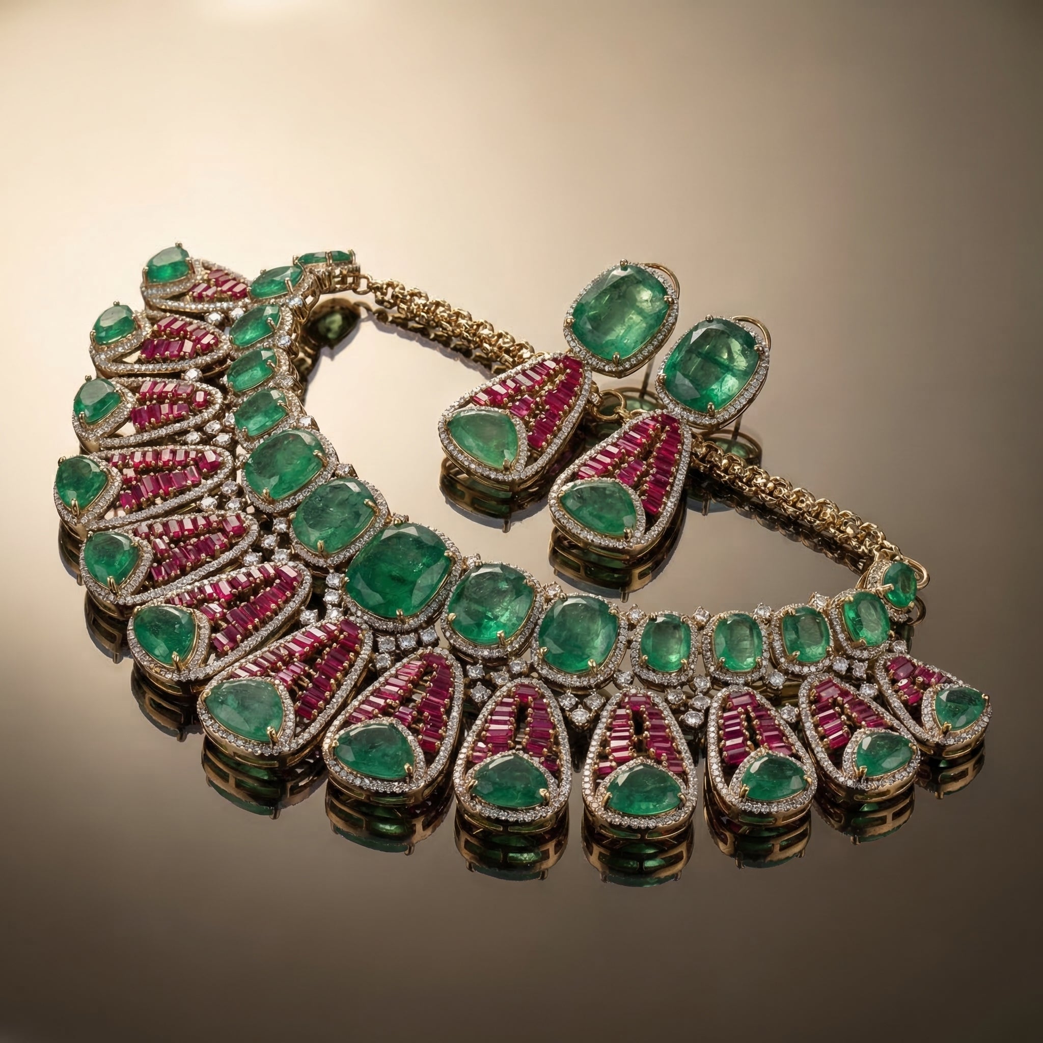 Keira Fan Necklace Set