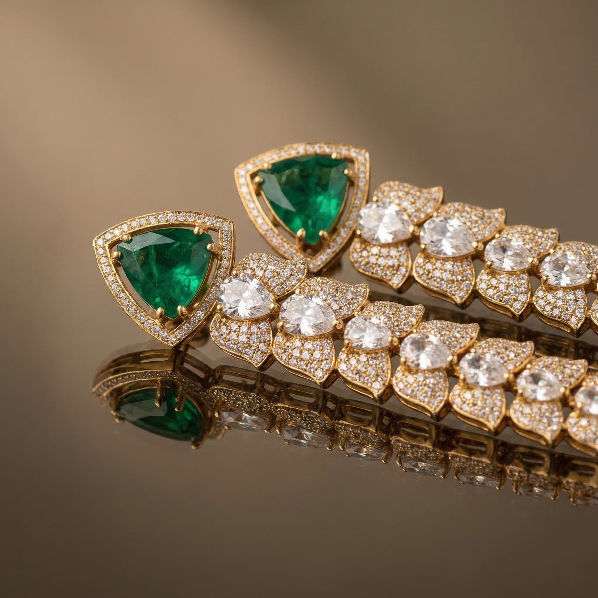 Orlina Tiered Drops Earrings