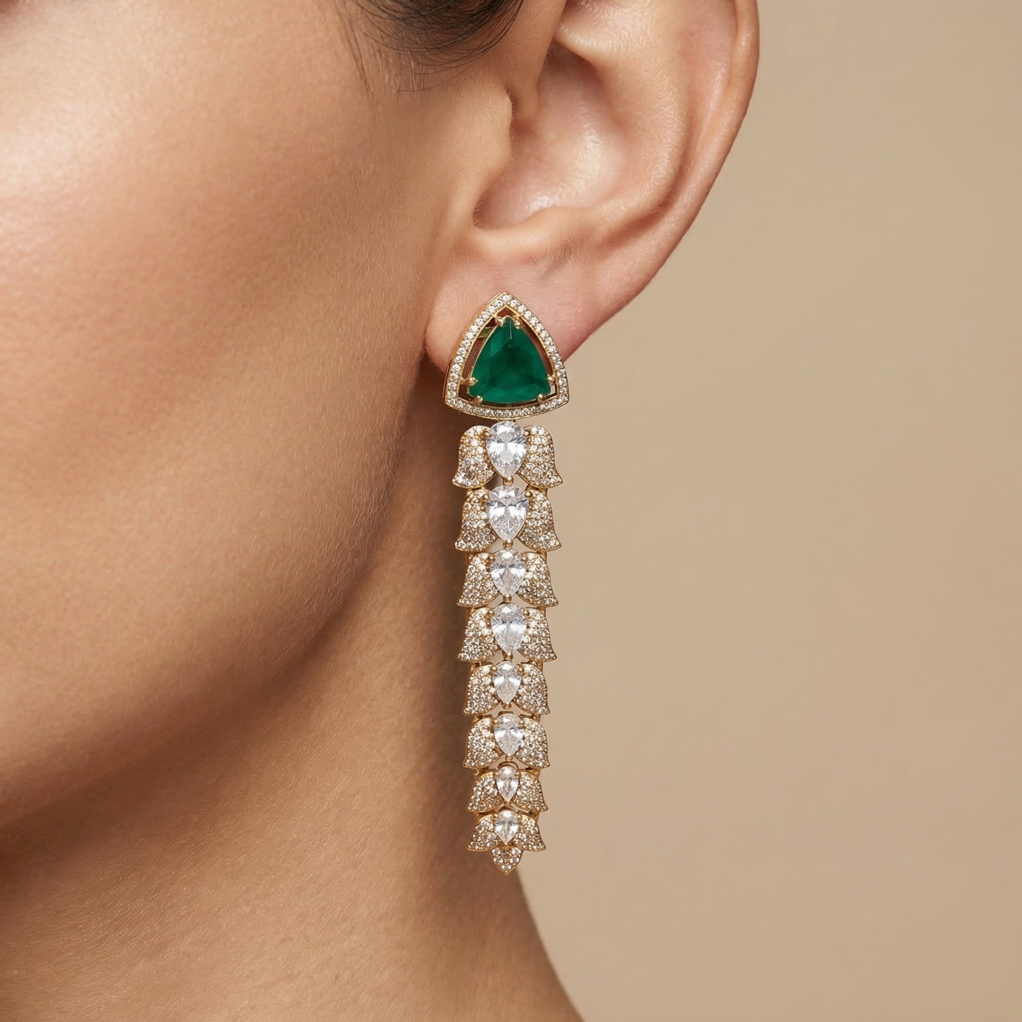 Orlina Tiered Drops Earrings