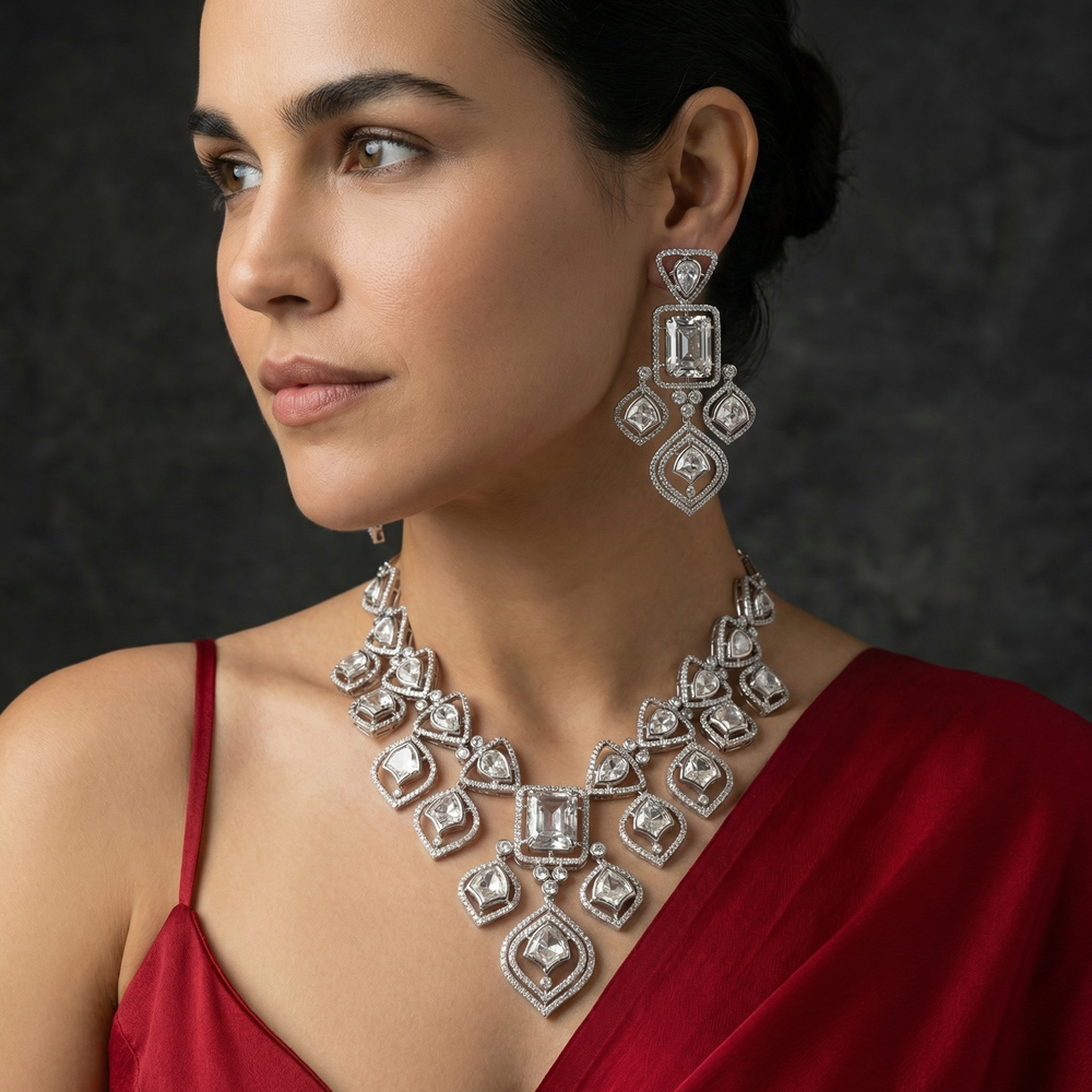 Prism AD Regal Set – handcrafted prism AD jewelry by Ozel