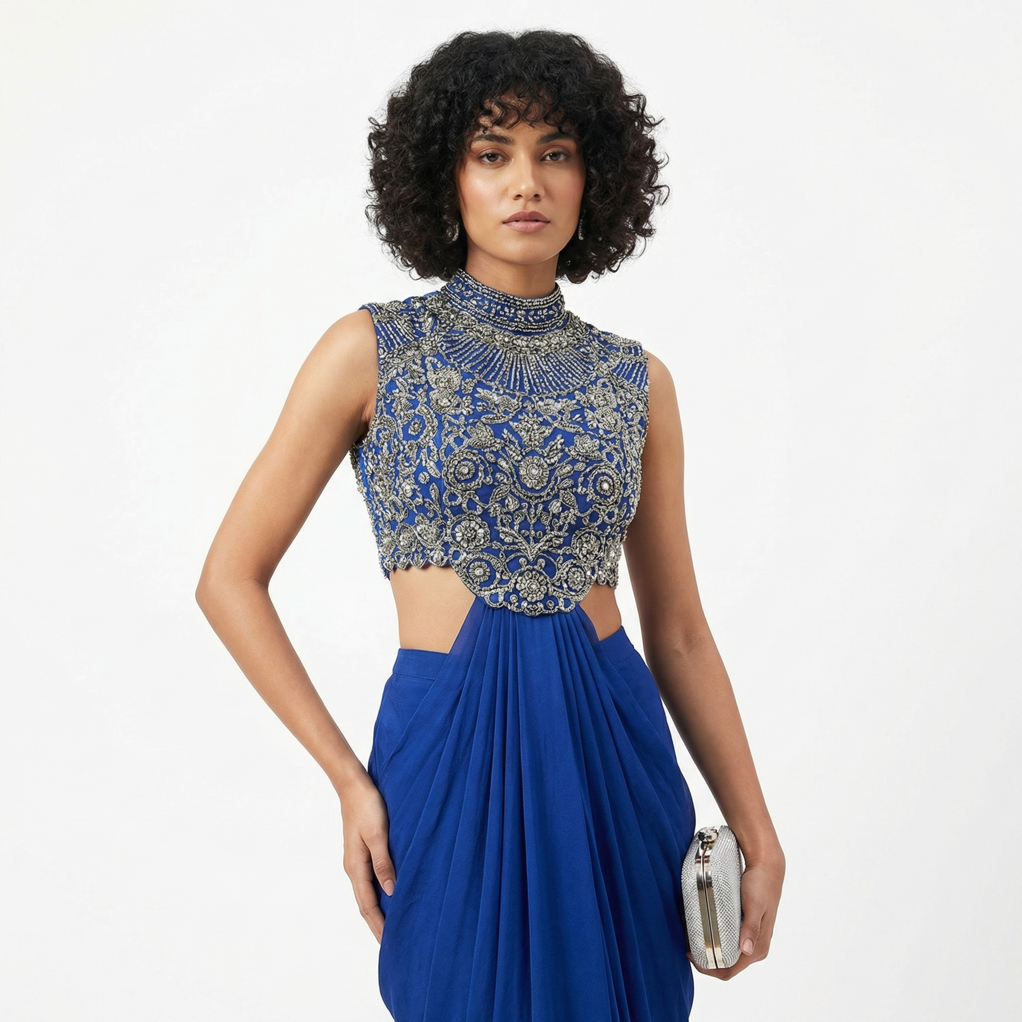Ashley – draped dress by Ozel