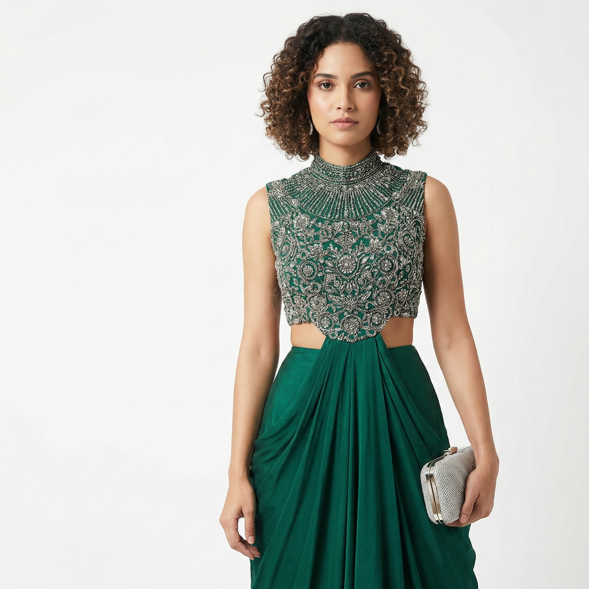 Ashley – draped dress by Ozel