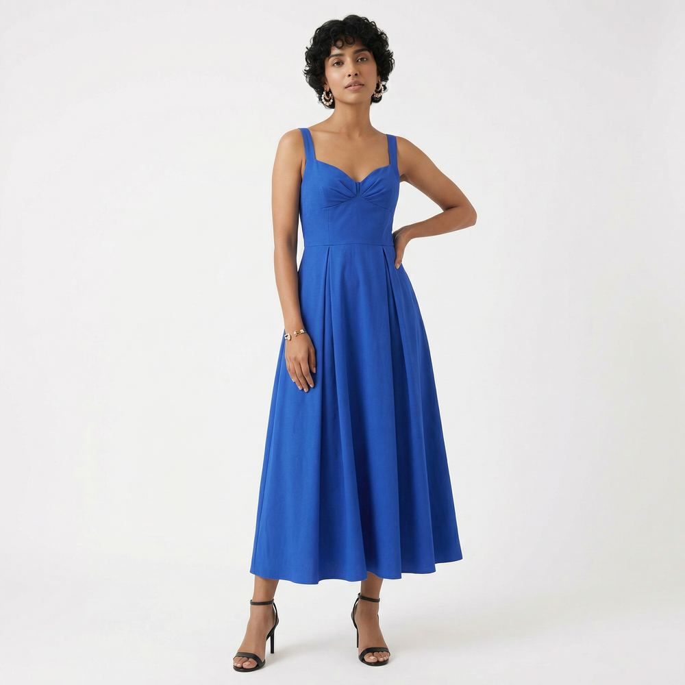 Zyra – midi dress by Ozel