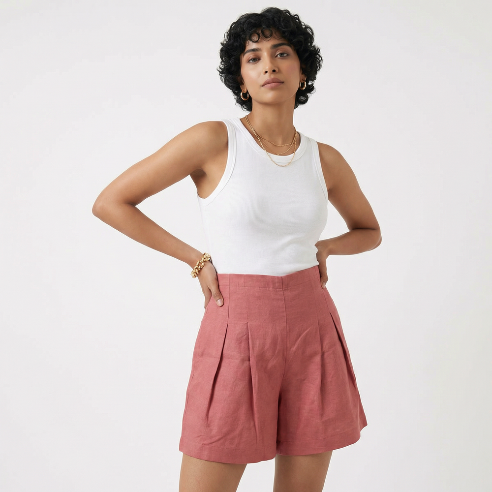 Summer – pleated shorts by Ozel