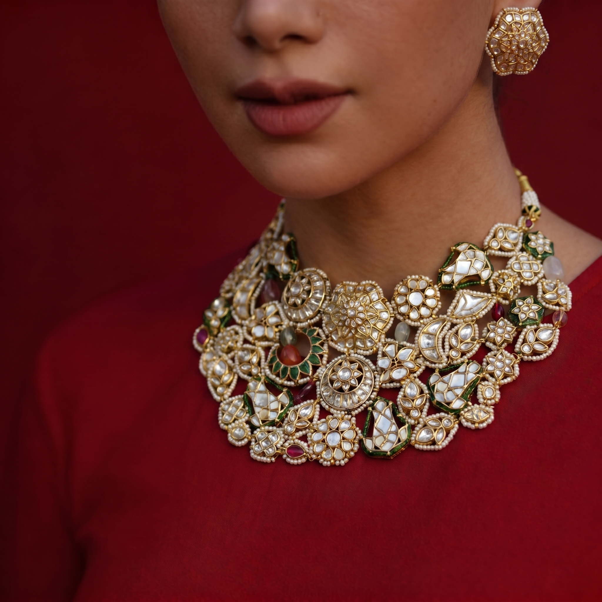 Heritage Tukdi Unique Choker Necklace