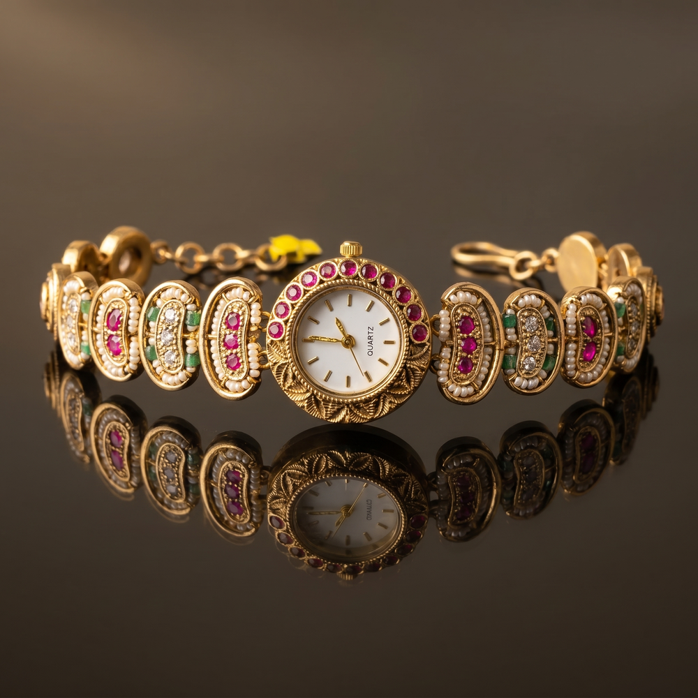 Hemangini imperial watch – detail view by Ozel