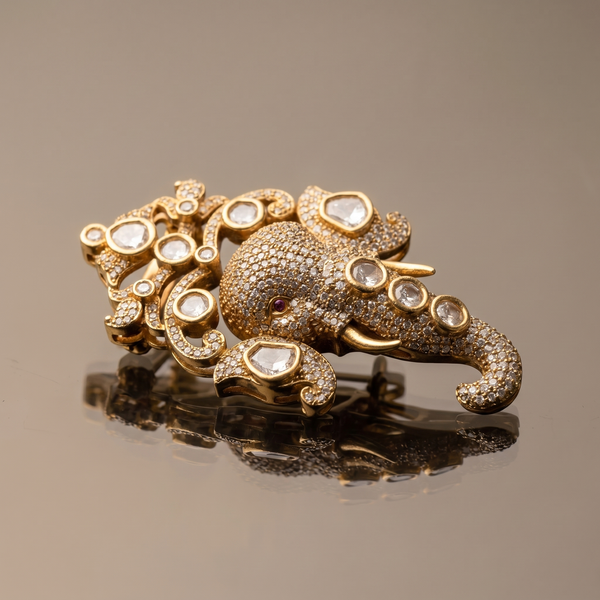 Gajviera Heirloom Brooch