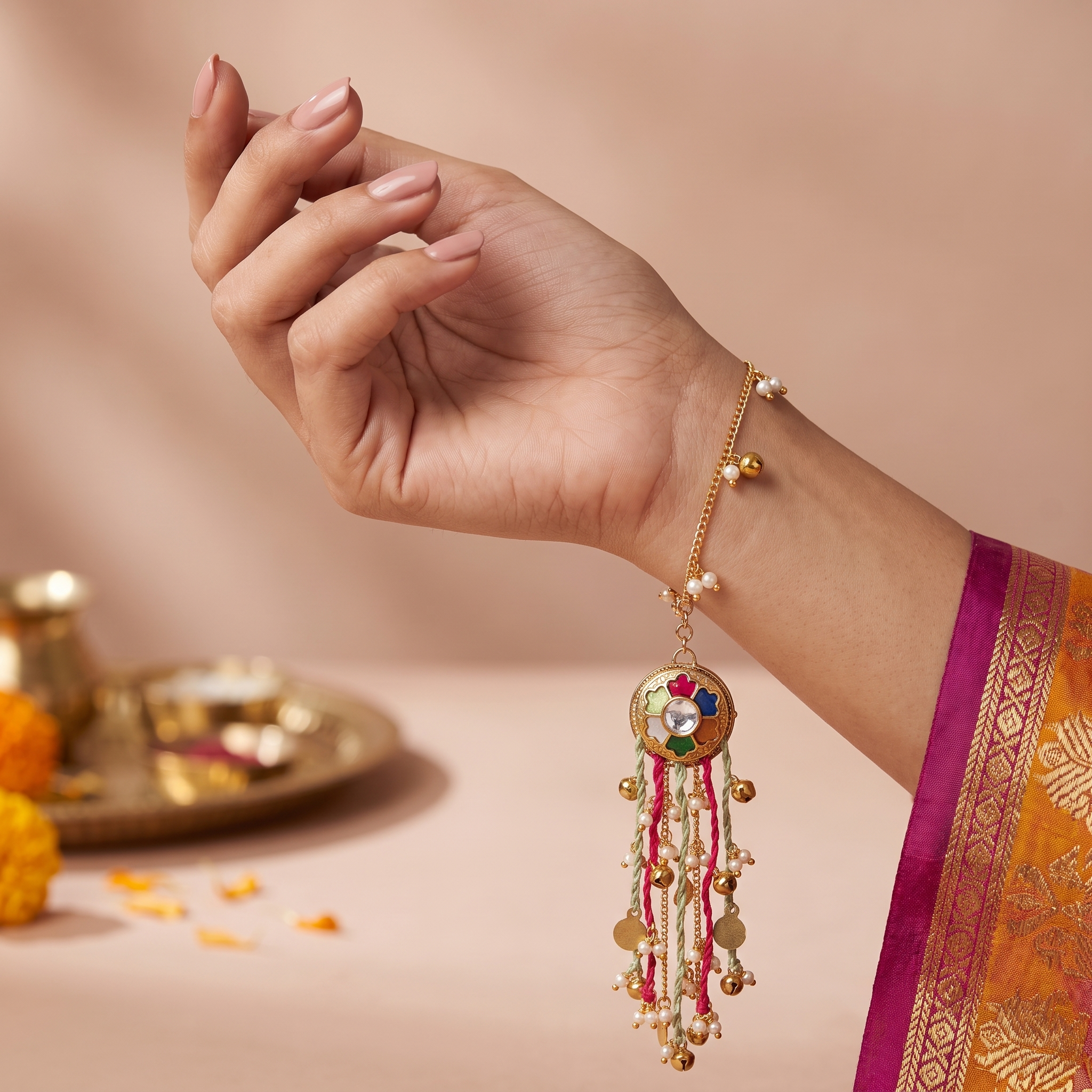 Navrangna Lumba Rakhi