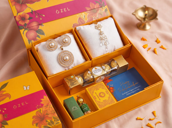 Shloka Rakhi Hamper for Sister in law/Sister