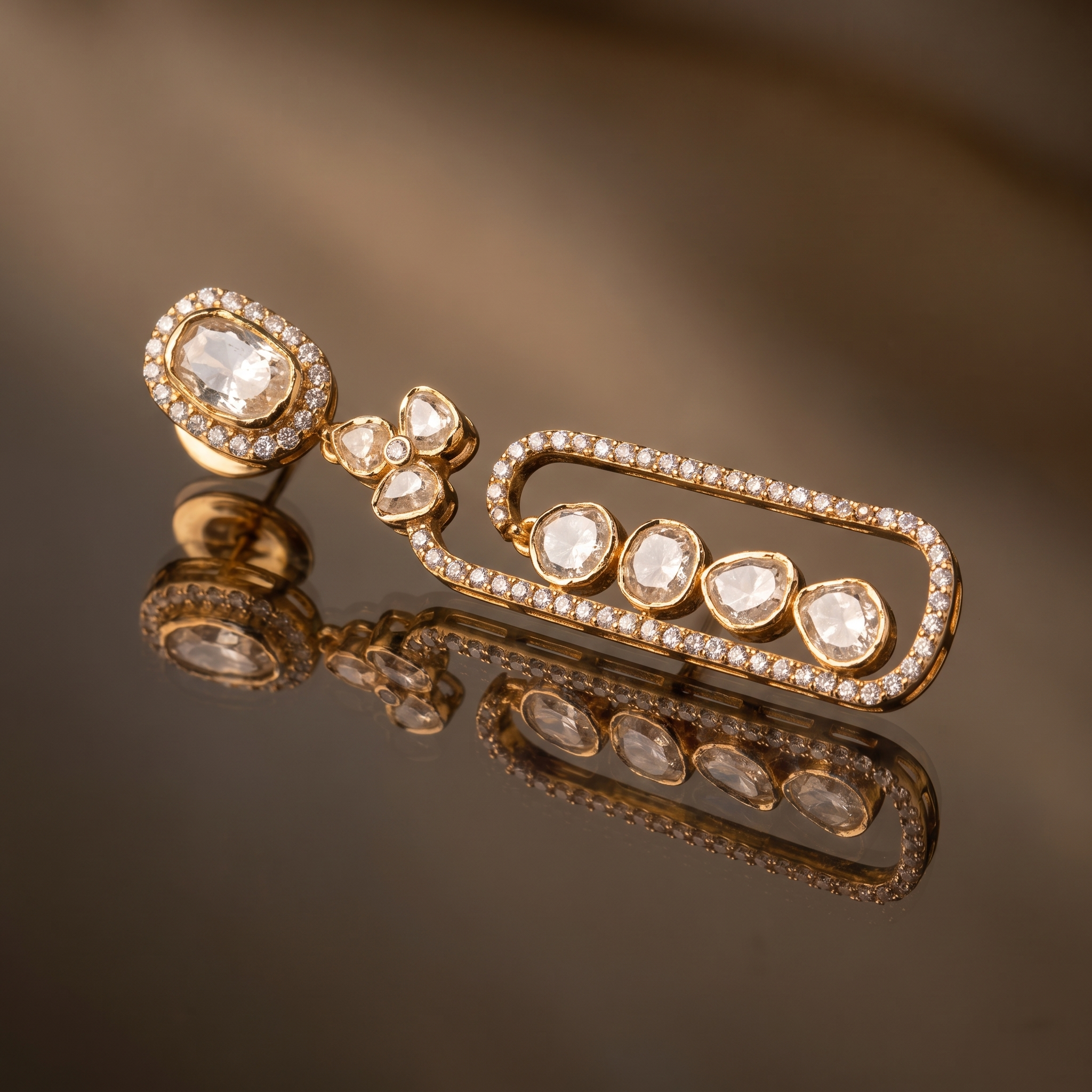 Moonrise Crystal Drop Earrings