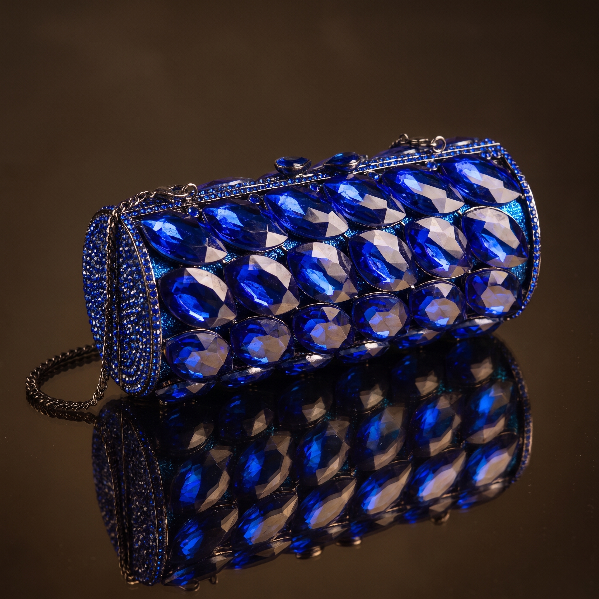 Aurora Prism Sapphire Clutch