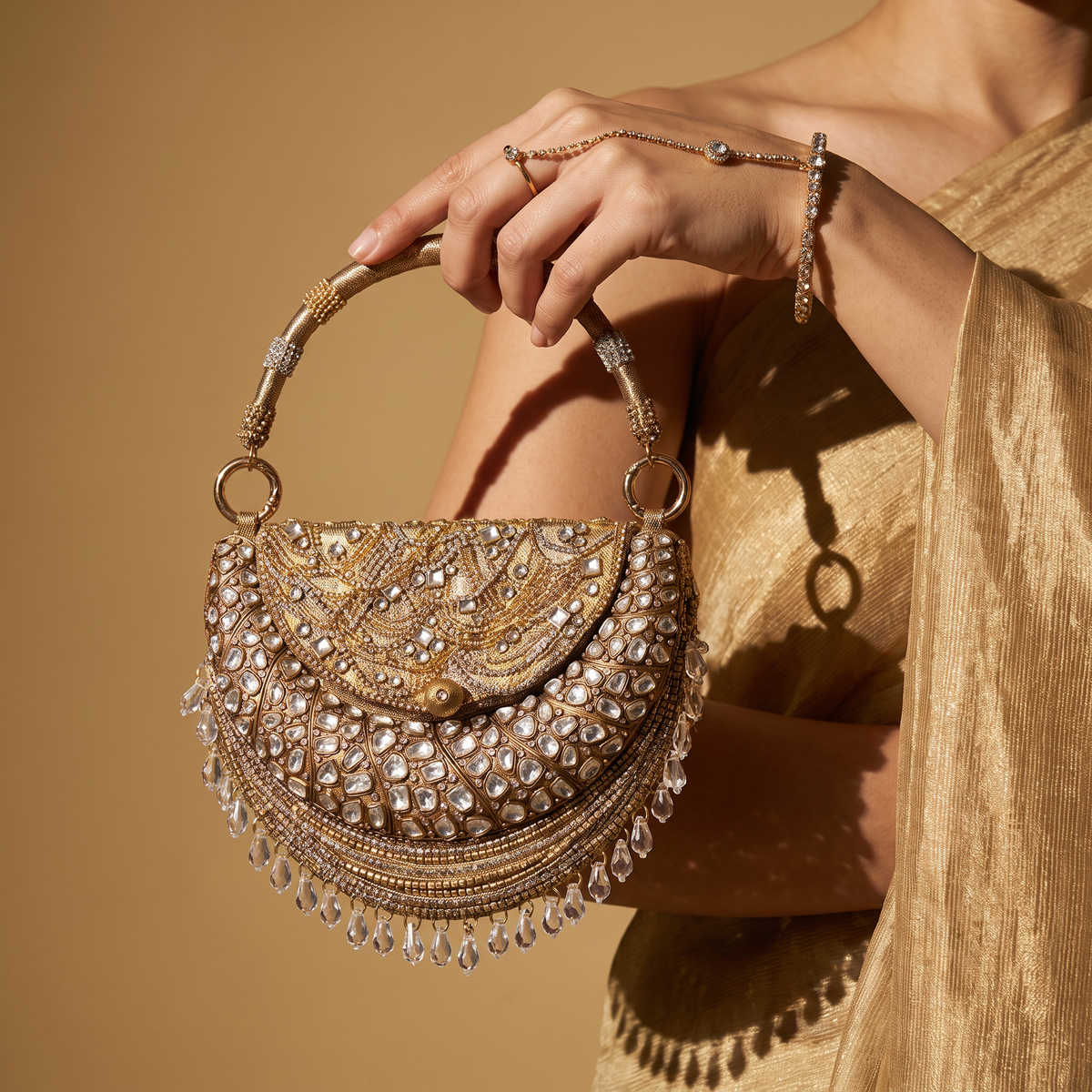 Orelys Polki Hand Bag
