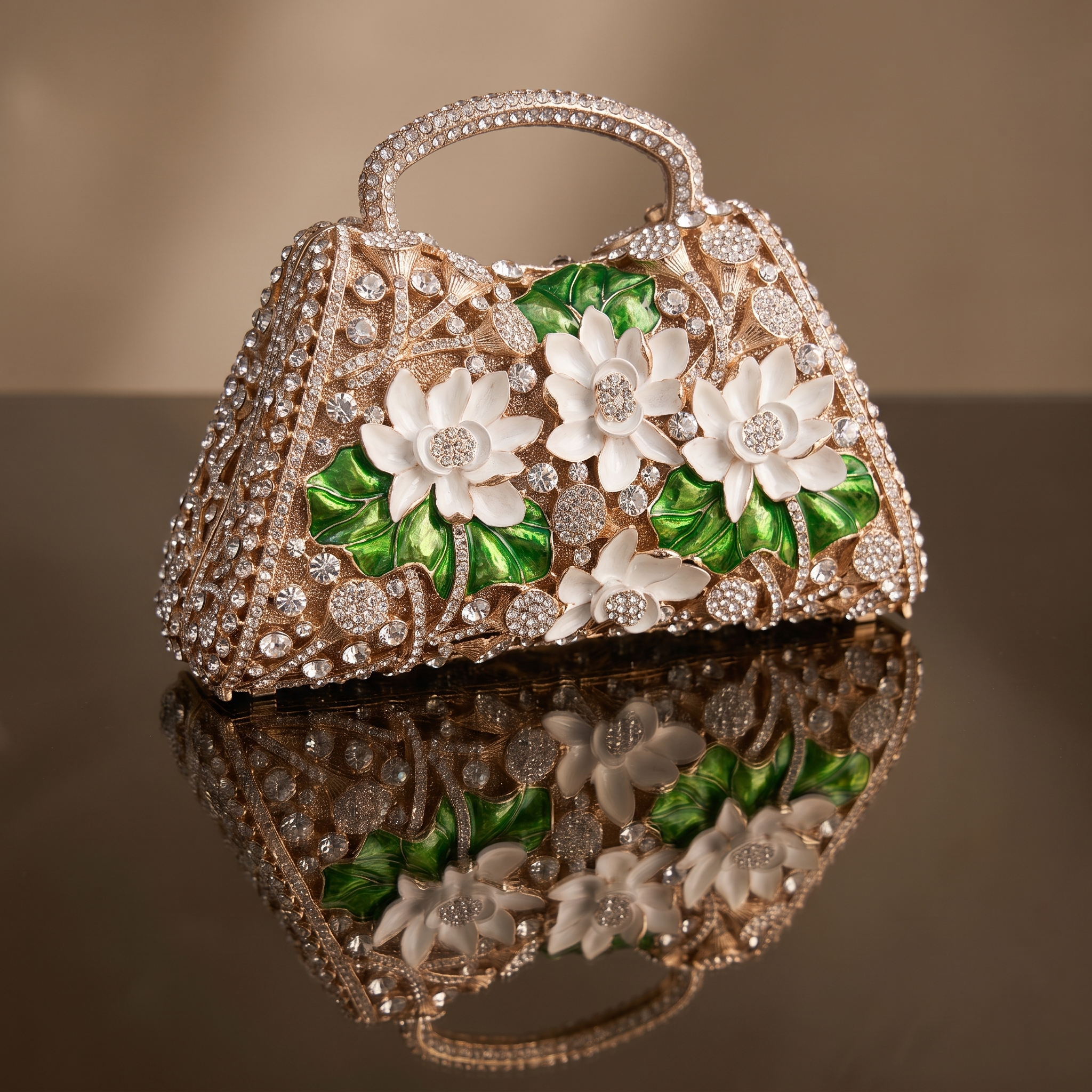 The Posy Bouquet Bag - White