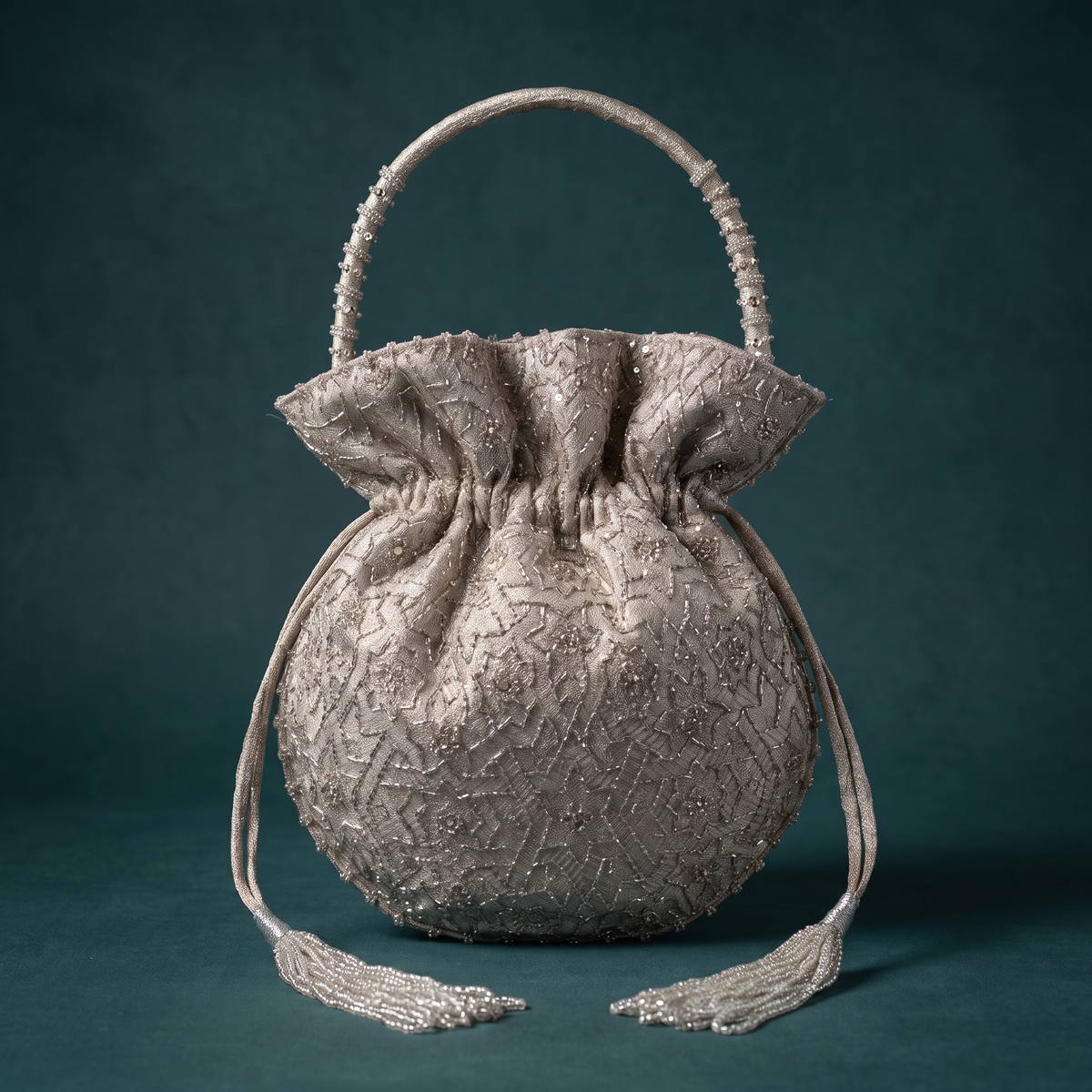 Rajatam Silver Potli Bag