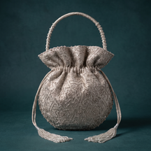 Rajatam Silver Potli Bag