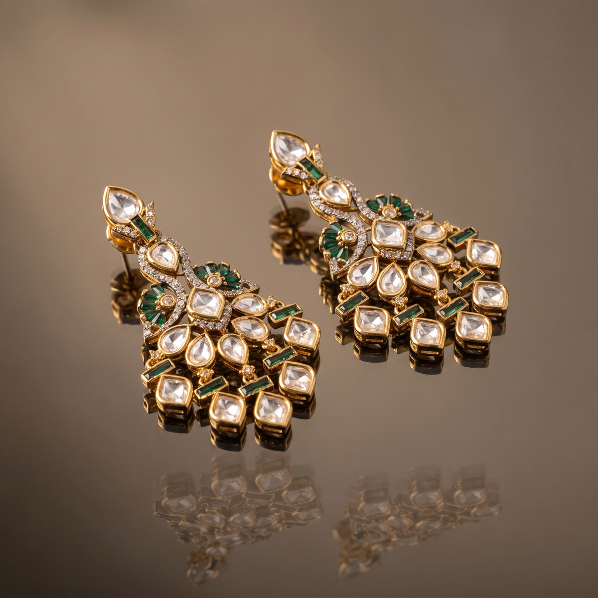 Saheli Kundan Earrings