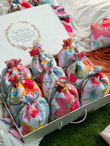 Gulabi floral Favors bags set of 12