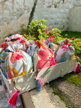 Gulabi floral Favors bags set of 12