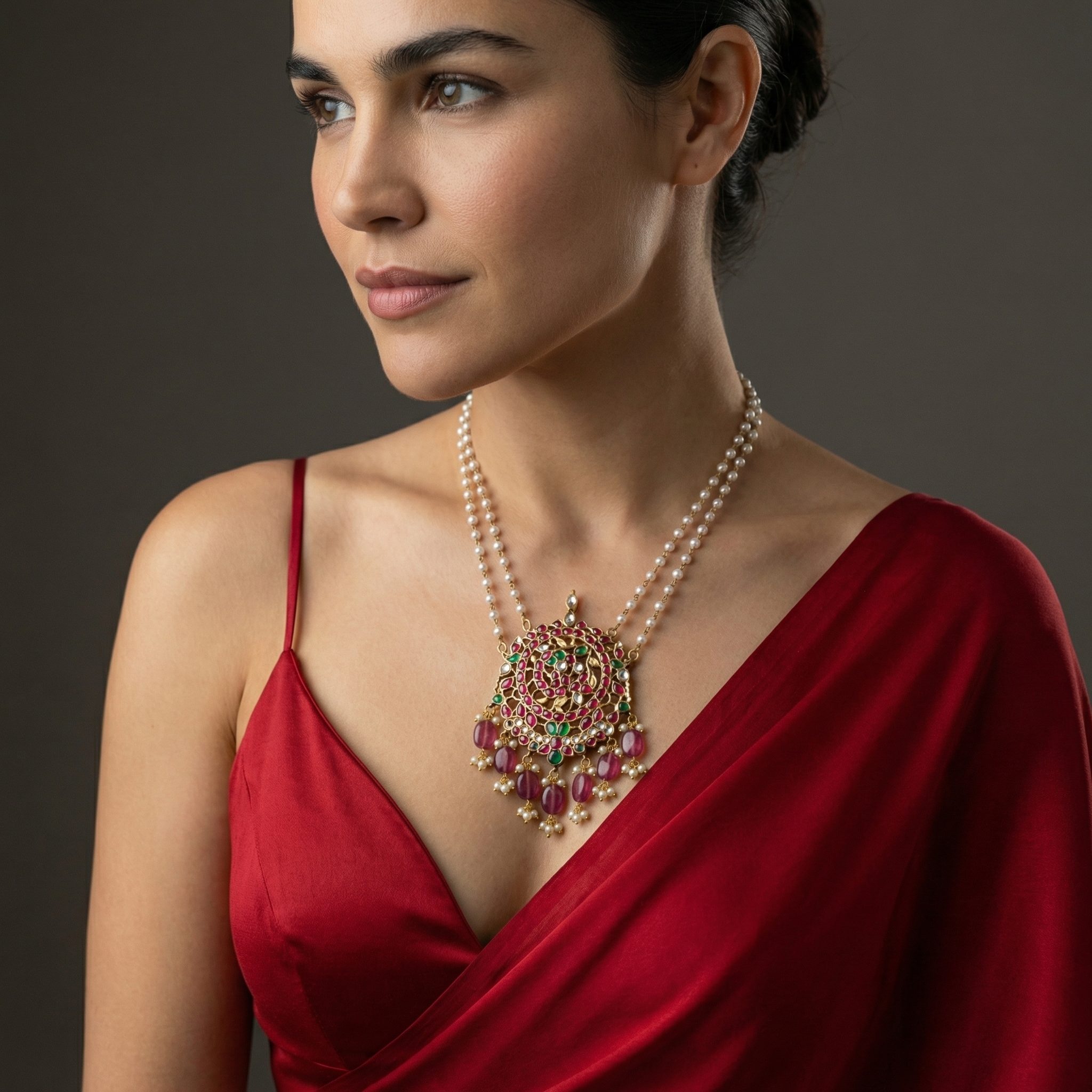 Aarna Pendant Necklace Set