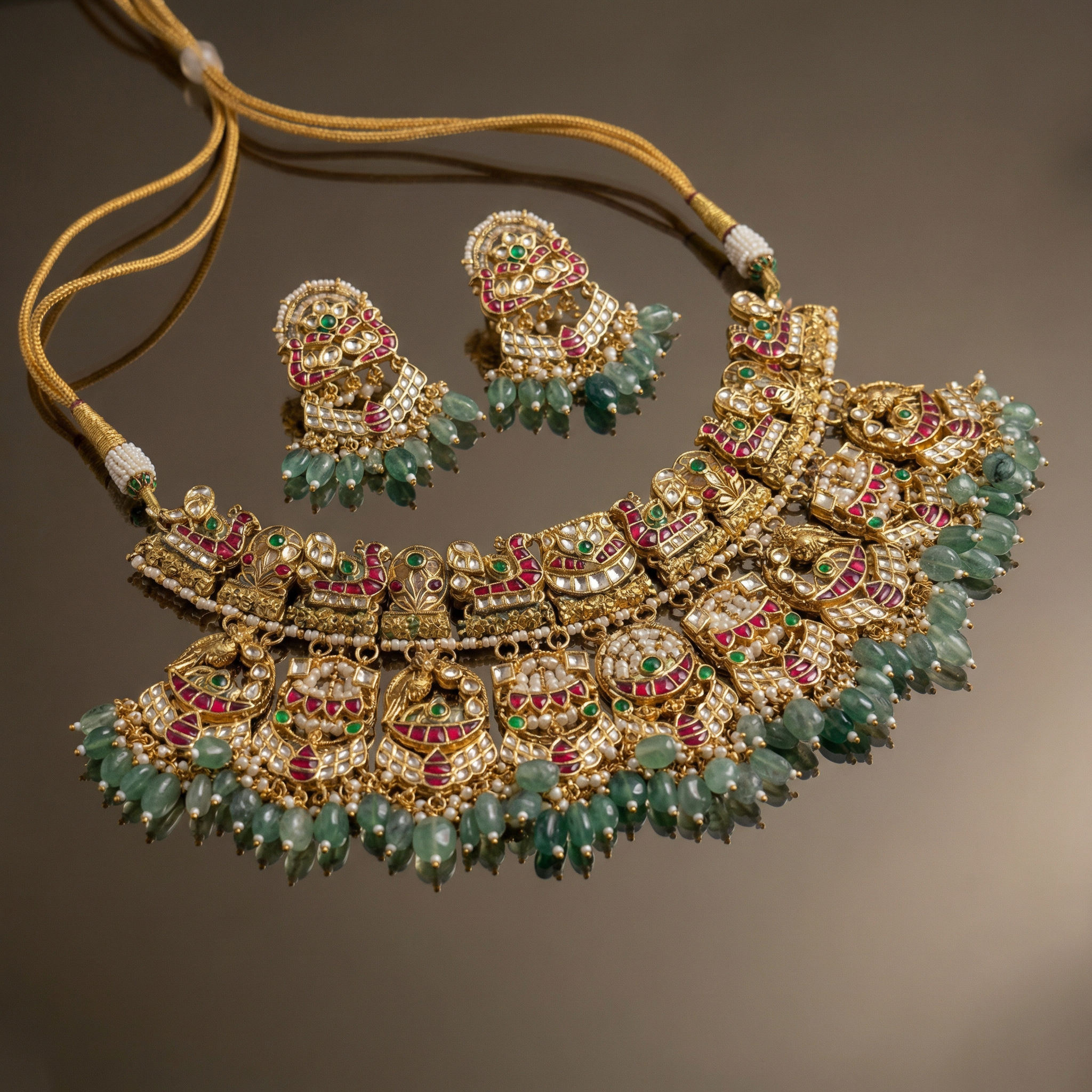 Nayara Kundan Necklace Set