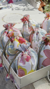 Gulabi floral Favors bags set of 12