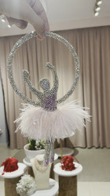 Rhinestone Ballerina Halo accessory