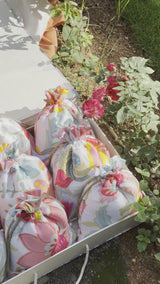 Gulabi floral Favors bags set of 12