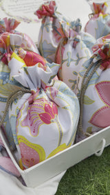 Gulabi floral Favors bags set of 12