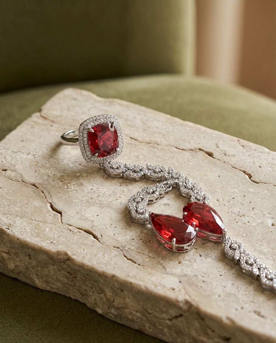 Ruhara Crimson Hand Harness HathPhool