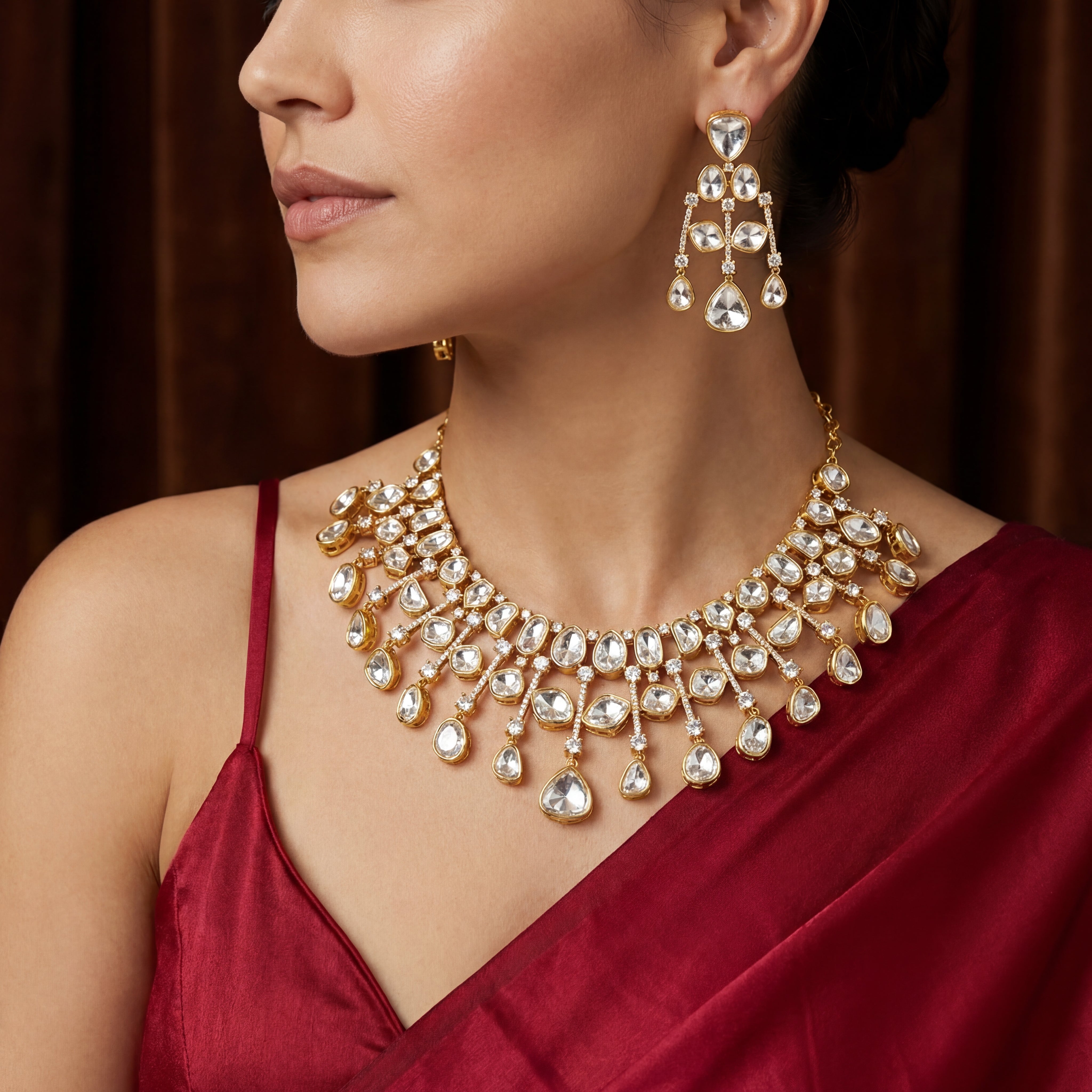 Santoor Shine Necklace Set