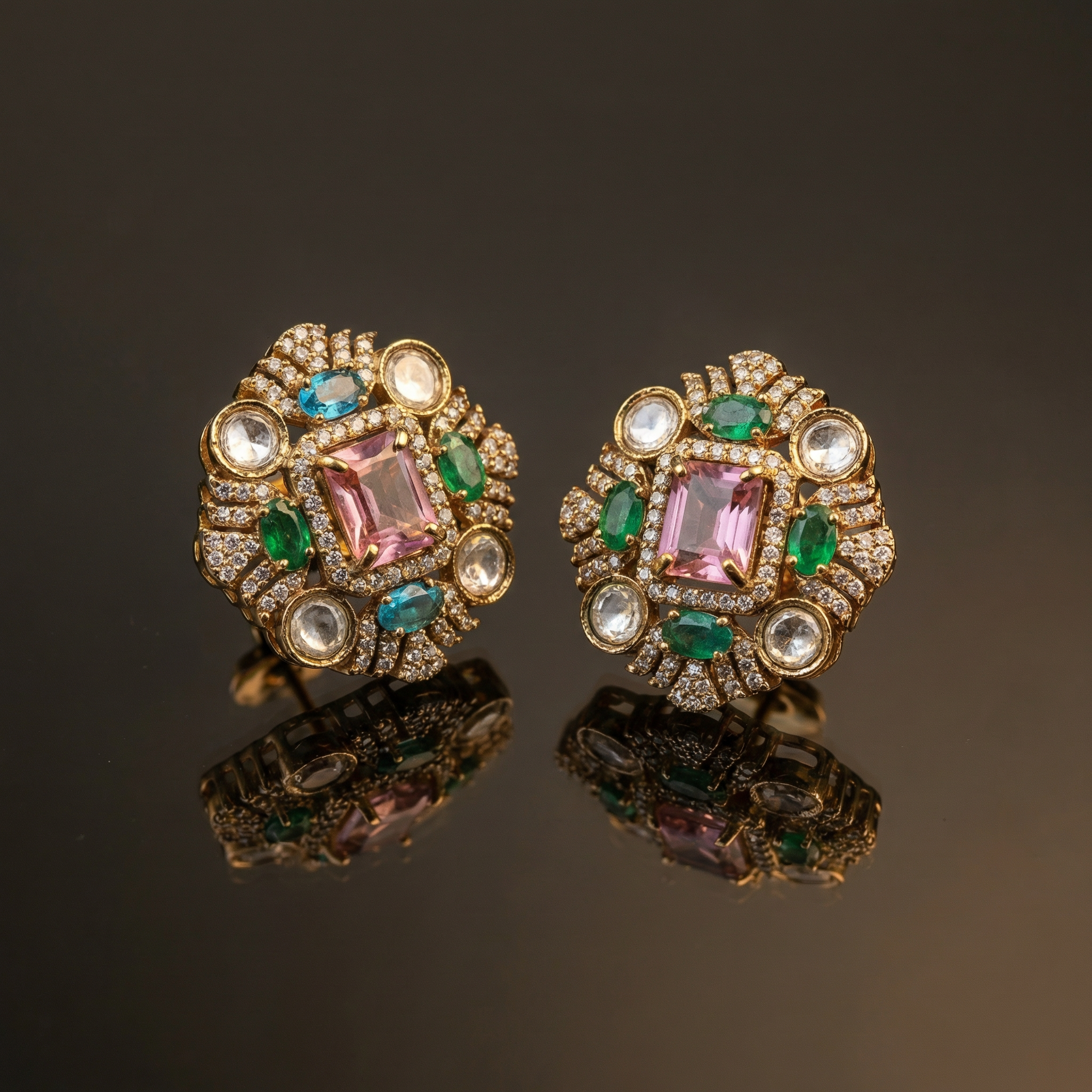 Sofia Navira Statement Earrings