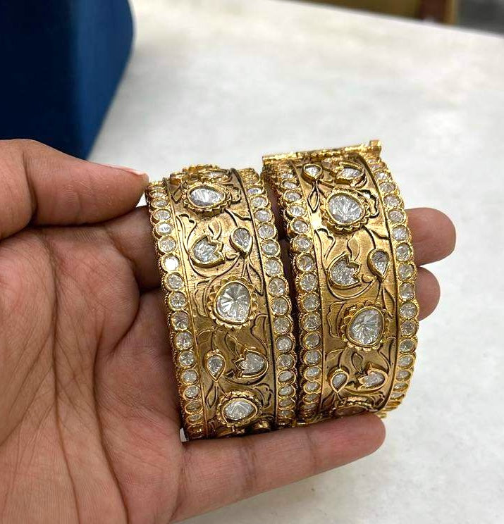 Veeraa – polki kada bracelet by Ozel