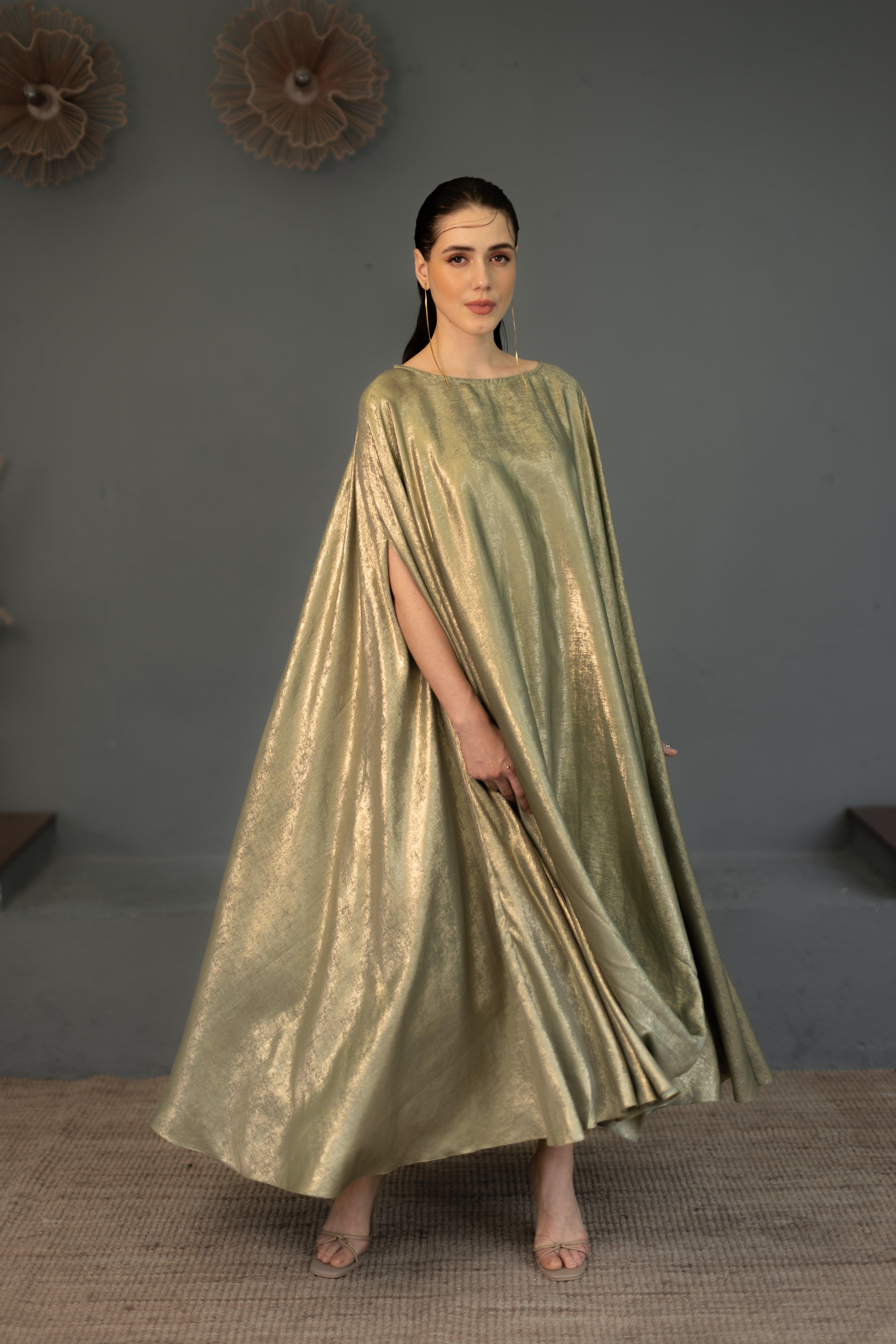 Zayna Cape Dress