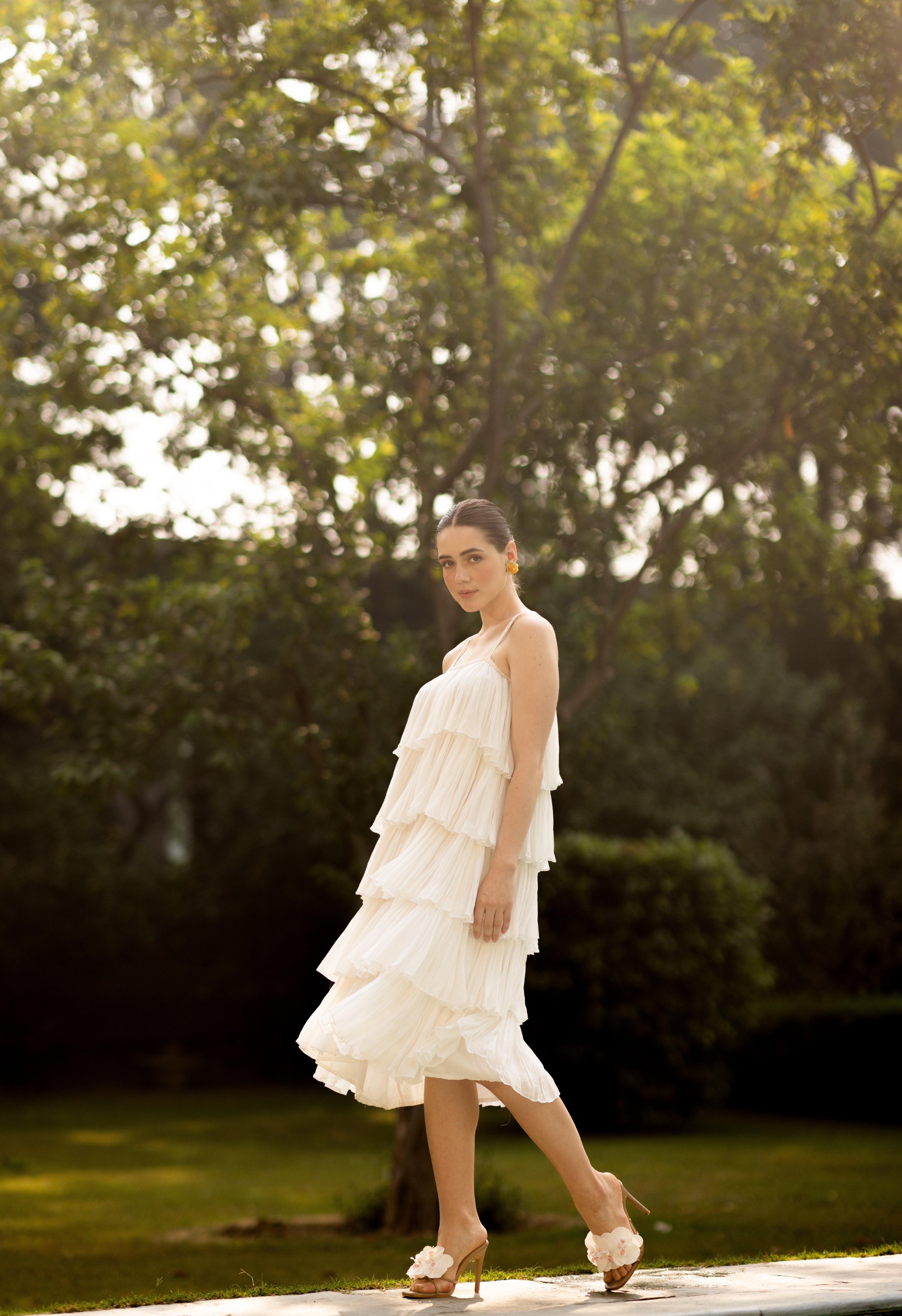 CeeCee Georgette Dress - Ozel